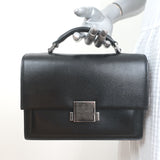 Saint Laurent Bellechasse Satchel Black Leather Small Crossbody Bag