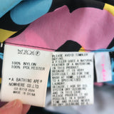 A Bathing Ape Camo Reversible Puffer Jacket Black/Multi Size Small Hooded Coat