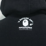 BAPE A Bathing Ape in Lukewarm Water Fishing Hoodie Sweatshirt Black Size Medium