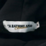 BAPE A Bathing Ape in Lukewarm Water Fishing Hoodie Sweatshirt Black Size Medium