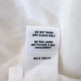 Ulla Johnson Midi Dress Vanita White Embroidered Cotton Gauze Size 2 Long Sleeve