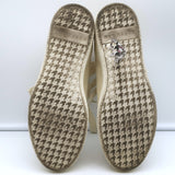 Derek Lam Lace-Up High Top Sneakers Serena Ivory Suede Size 37