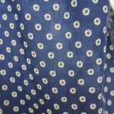 Isabel Marant Etoile Blouse Lainey Navy Printed Cotton Size 34 Long Sleeve Top