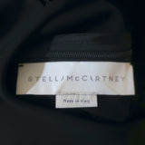 Stella McCartney Crochet-Paneled Mini Dress Black Stretch Jersey Size 38