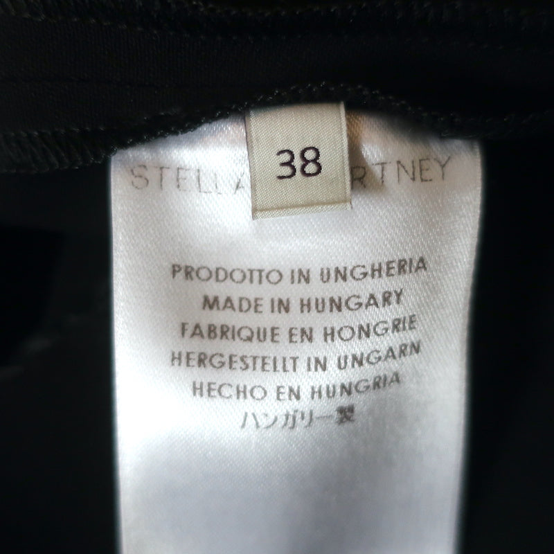 Stella McCartney Beige & Black Monogram Elastic Belt Stella McCartney