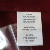 Haute Hippie Asymmetric-Back Mini Dress Wine Size Extra Small NEW