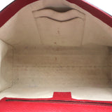 Gucci GG Marmont Small Top Handle Bag Red Grained Leather Crossbody