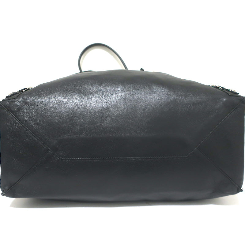 Balenciaga Papier A4 Tote Black Leather Large Shoulder Bag