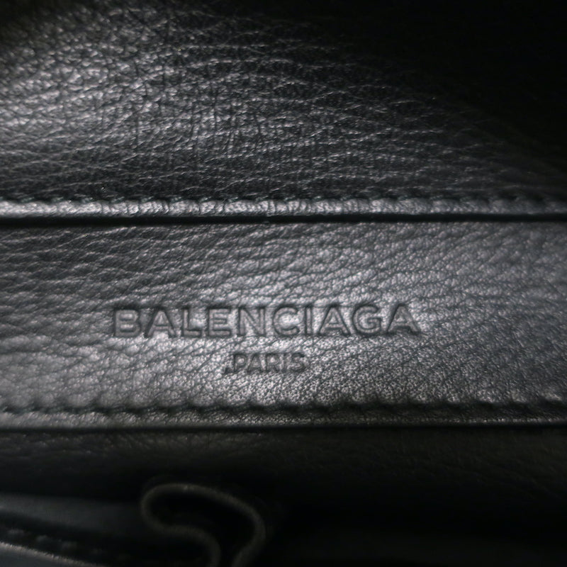 Balenciaga Papier A4 Tote Black Leather Large Shoulder Bag