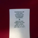 Alice + Olivia Gown Mariana Red Ruffled Silk Size 4 Asymmetric Maxi Dress