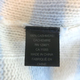 360 Cashmere Sweater Nariko Blue/White Stripe Size Extra Small