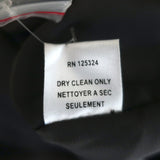 Haute Hippie Beaded Tie-Waist Mini Dress Charcoal Chiffon Size Extra Small