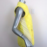 Lululemon What The Fluff Reversible Down Vest Clarity Yellow Size 6