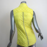 Lululemon What The Fluff Reversible Down Vest Clarity Yellow Size 6