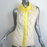 Lululemon What The Fluff Reversible Down Vest Clarity Yellow Size 6