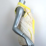 Lululemon What The Fluff Reversible Down Vest Clarity Yellow Size 6