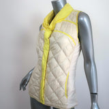 Lululemon What The Fluff Reversible Down Vest Clarity Yellow Size 6