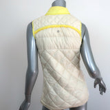 Lululemon What The Fluff Reversible Down Vest Clarity Yellow Size 6