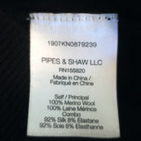 Veronica Beard Adler Mixed Media Sweater Black/Leopard Size Extra Small