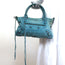 Balenciaga Classic First Bag Turquoise Leather Small Shoulder Bag