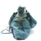 Balenciaga Classic First Bag Turquoise Leather Small Shoulder Bag