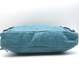 Balenciaga Classic First Bag Turquoise Leather Small Shoulder Bag