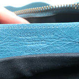 Balenciaga Classic First Bag Turquoise Leather Small Shoulder Bag