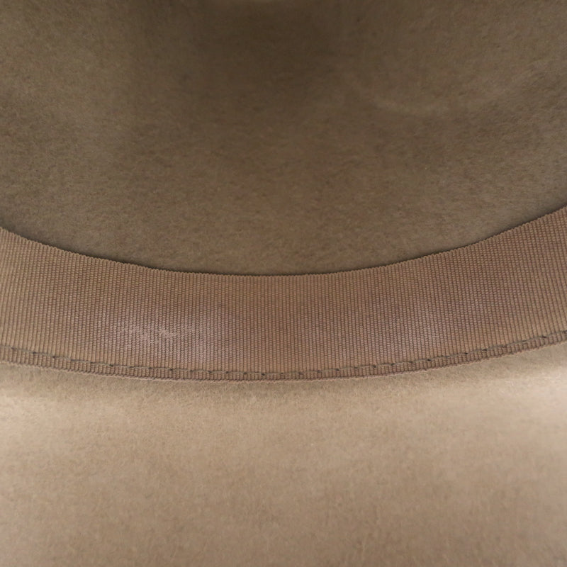 Lovely Bird Braided Band Fedora Hat Brown Wool Felt
