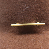 Janessa Leone Kit Fedora Oak Brown Wool Felt Size Small Packable Hat