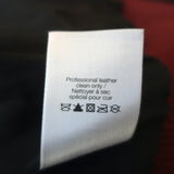 Veronica Beard Malin Quilted Leather Bomber Jacket Bordeaux Size Small