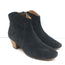 Isabel Marant Dicker Ankle Boots Black Suede Size 38 Western Booties