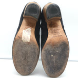 Isabel Marant Dicker Ankle Boots Black Suede Size 38 Western Booties