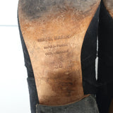 Isabel Marant Dicker Ankle Boots Black Suede Size 38 Western Booties