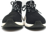 Balenciaga Speed Lace-Up Sock Sneakers Black Knit Size 39