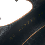 Saint Laurent Babies Multi-Strap Sandals Brown Suede Size 39.5 Open Toe Heels