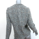Isabel Marant Etoile Blazer Lyra Gray Checked Tweed Size 36 One-Button Jacket