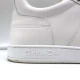 Christian Dior Star Low Top Sneakers White Leather and Gray Suede Size 37.5