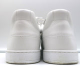 Christian Dior Star Low Top Sneakers White Leather and Gray Suede Size 37.5