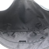 Gucci Monogram Hobo Black Patent Leather-Trim Canvas Medium Shoulder Bag