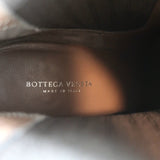 Bottega Veneta Ankle Boots Dark Brown Suede Size 41 High Heel Chelsea Booties