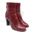 Marc Jacobs High Heel Ankle Boots Red Leather Size 40.5