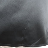 Christian Dior Boutique Camisole Black Stretch Satin Size US 10 V-Neck Tank Top