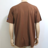 Dior x Cactus Jack T-Shirt Brown Cotton Size Large Short Sleeve Tee