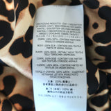 Tom Ford Leopard Print Silk Trench Coat Size 38