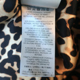 Tom Ford Leopard Print Silk Trench Coat Size 38