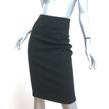 Diane von Furstenberg Pencil Skirt Martey Black Stretch Wool Size 4