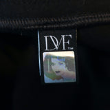 Diane von Furstenberg Pencil Skirt Martey Black Stretch Wool Size 4