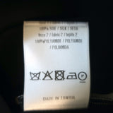 Sandro Colorblock Blouse Black Polka Dot Mesh & Silk Size 1 Sleeveless Top