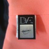 Diane von Furstenberg Sleeveless Peplum Top Eon Multicolor Colorblock Size 4