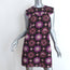 Rachel Comey Mini Dress Breva Black/Purple Medallion Print Cotton Size 2 NEW